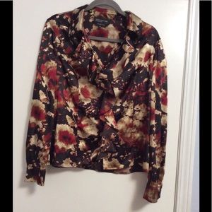 Jones NY Ruffled Blouse